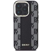 DKNY Languotas raštas magnetinis iPhone 16 Pro dėklas - juodas