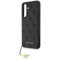 Guess 4G Charms Collection dėklas Samsung Galaxy A56 - Juodas