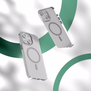 Etteri Spalvotas Magnetinis dėklas telefonui iPhone 14 6,1" pilkas