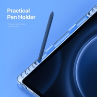 Dėklas Dux Ducis Unid Samsung X810/X816 Tab S9 Plus/X610/X616 Tab S9 FE Plus juodas