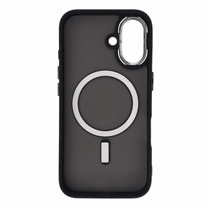 Madingas dėklas su magnetine funkcija iPhone 16e - juodas