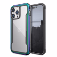 X-Doria Raptic Shield - Aluminum dėklas iPhone 14 Pro Max (Drop-Tested 3m) (Iridescent)