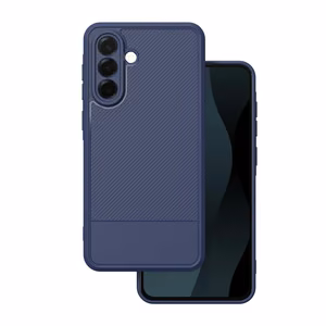 Simple Carbon dėklas telefonui Samsung Galaxy A36 5G mėlynas