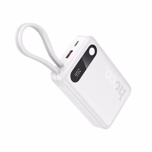 Išorinė baterija POWER BANK Hoco (J171A) 20000mAh (1xUSB-C; 1xUSB 22.5W) su "USB-C to lightning" laidu baltas