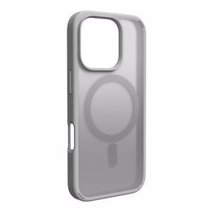 Puro Gradient Magnetinis silikoninis dėklas telefonui iPhone 16 Pro - sidabrinis