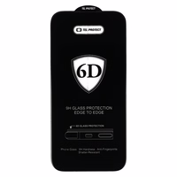 Tel Protect Full Glue 6D Apsauginis stiklas MOTOROLA MOTO G75 juodas