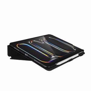 Speck Balance Folio dėklas, skirtas iPad Pro 13 colių M5 (2025) / iPad Pro 13 colių M4 (2024), juodas
