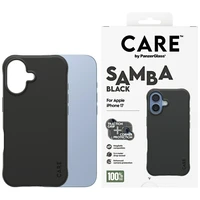 CARE by PanzerGlass Stilingas Samba Magnetinis dėklas telefonui iPhone 17 - juodas