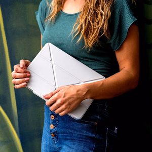 STM OPP atverčiamas dėklas, skirtas iPad Air 13" M4 (2026) / M3 (2025) / M2 (2024), juodas