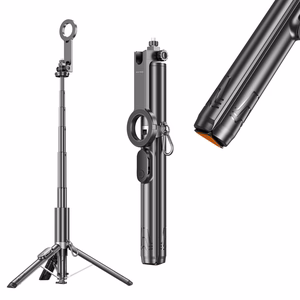 Blavec Selfie Stick Aluminium Fusion P-12 Magsafe Auto pop штатив + пульт дистанционного управления 1,60 м (SSFP12-MTRAPB160) черный
