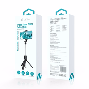 Devia asmenukių lazda Bluetooth trikojis ES083 juodas