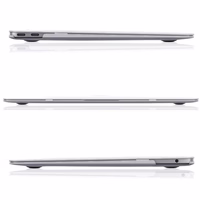 Tech-Protect SmartShell dėklas MacBook Air 13" M2 / M3 / 2022-2024 - Skaidrus
