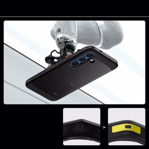 Spigen Tough Armor Magnetinis dėklas telefonui Samsung Galaxy S25 - juodas