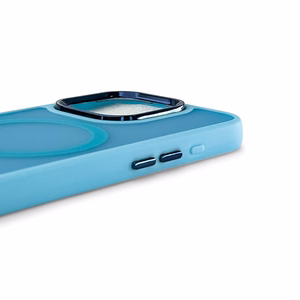 Magnetinė kolekcija Magnetinis dėklas iPhone 16 Pro - šviesiai mėlyna