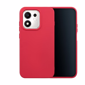 Silikoninis dėklas, skirtas Oppo Reno 16 Pro 5G (Global), raudonas