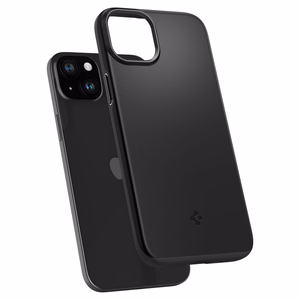 Spigen Thin Fit dėklas telefonui iPhone 15 Plus - juodas