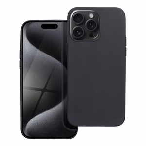 Чехол для iPhone 15 PRO, матовый чёрный
