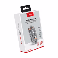 Cliptec Kompiuterio pelė Skaidrus RZS630 belaidis optical 1600DPI