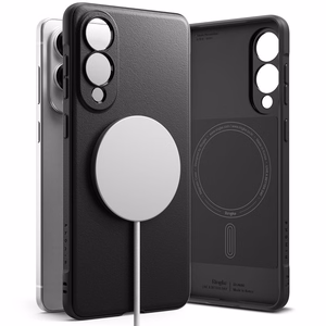 Ringke Onyx magnetinis dėklas telefonui MagSafe Samsung Galaxy S25 Edge - juodas