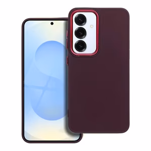 FRAME dėklas telefonui SAMSUNG S25 violetinės spalvos