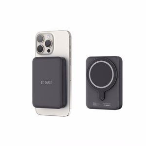 Tech-Protect LifeMag PB11 išorinė baterija su MagSafe 10000mAh 15W USB-C prievadas - juoda + USB-C kabelis