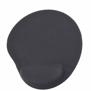MP-GEL-BLACK 260x220 pelės kilimėlis su riešo atrama, juodas