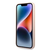 Karl Lagerfeld KLHCP14MSNCHBCP iPhone 14 Plus 6.7" kietasis dėklas rožinis/rožinis Silikoninis Choupette