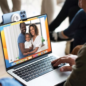 SODI BM-300 индукционный держатель MacBook - белый