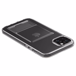 Spigen Crystal Slot dėklas telefonui iPhone 15 Plus - skaidrus