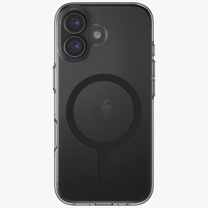 Uniq Clario Magclick įkrovimo dėklas telefonui iPhone 17 – juodas
