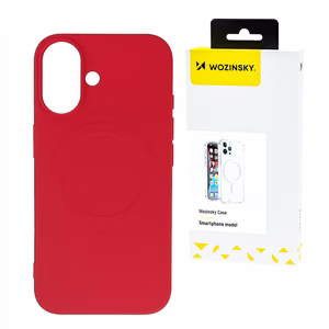Liquid Silicone Case MagSafe for Samsung Galaxy S25 - Red