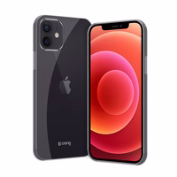 Crong Crystal Slim Cover - iPhone 12 / iPhone 12 Pro dėklas (skaidrus)