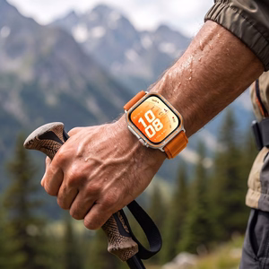 Tech-Protect Nylon Pro Strap for Huawei Watch Fit 3/4/4 Pro/5/5 Pro - Orange