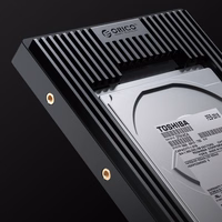 "Orico D2SS-6G" 2,5 colio disko adapteris į 3,5 colio keitiklį - juodas