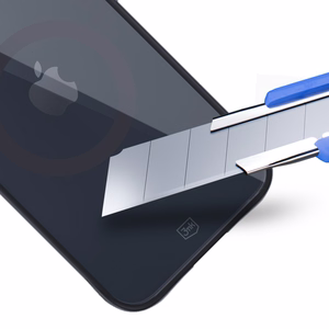 Чехол 3mk Satin Armor MagCase с MagSafe для iPhone 14 Plus - прозрачный с чёрной рамкой