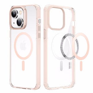 Dux Ducis Clin2 чехол для iPhone 14 Plus магнитный MagSafe розовый