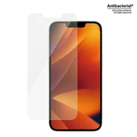 PanzerGlass Ultra-Wide Fit antibakterinis grūdintas stiklas su atspindžių filtru ir pozicionieriumi iPhone 14 Pro Max telefonui