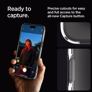 Spigen Ultra Hybrid dėklas telefonui iPhone 16 Pro Max - skaidrus