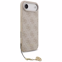 Guess 4G Charms Collection Magnetinis dėklas telefonui iPhone Air - rožinė