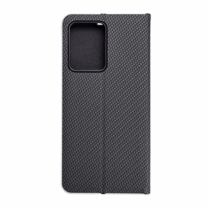 LUNA Book Carbon dėklas telefonui XIAOMI Redmi Note 12 Pro 5G juodas