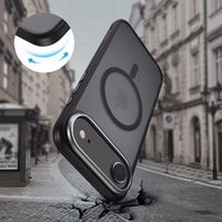 Tech-Protect MagEdge Magnetinis dėklas telefonui iPhone 17 Air - matinė juoda