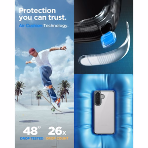 Spigen Ultra Hybrid чехол Samsung Galaxy A57 5G space прозрачный