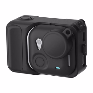 Puluz silikoninis apsauginis dėklas skirtas Insta360 Go Ultra juodas