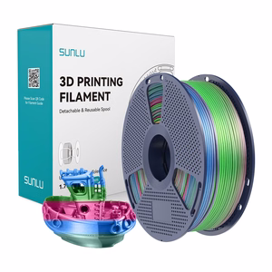 Sunlu PLA+ Silk filamentas (vaivorykštė) 06