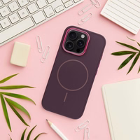 Dėklas "Frame Mag Cover" skirtas iPhone 17 Pro Max violetinis