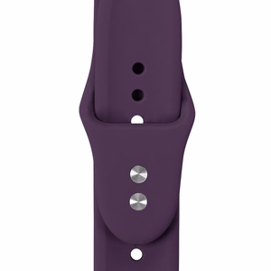 Crong Liquid dirželis, skirtas Apple Watch 38 / 40 / 41 / 42 mm, slyvų spalvos