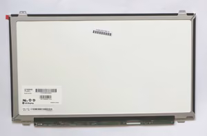 Ekranas 15.6", 1366x768, 60Hz, blizgus, 40pin, dešinėje