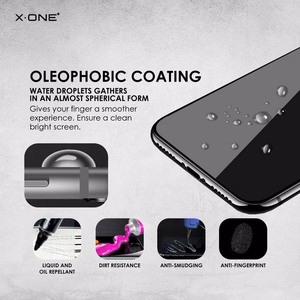 X-ONE Full Cover Extra Strong Matte - for iPhone 12 Pro Max tempered glass 9H