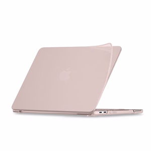 Tech-Protect Softshell deklas MacBook 13 colio 2026, matinis rožinis