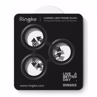 Ringke Kameros Rėmo Apsauga 2 rinkinys telefonui iPhone 17 Pro / 17 Pro Max - juodas